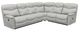 La-Z-Boy® James Dove Gray Reclining Sectional with Custom Layout Options-0