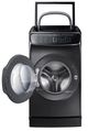 Samsung 6.0 Cu. Ft. Fingerprint Resistant Black Stainless Steel Front Load Washer-2