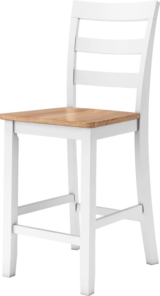 Signature Design by Ashley® Gesthaven 3-Piece Natural/White Counter Height Dining Table Set-2