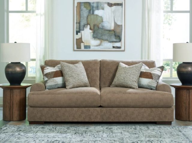 Signature Design by Ashley® Jayne Park Pecan Sofa-3