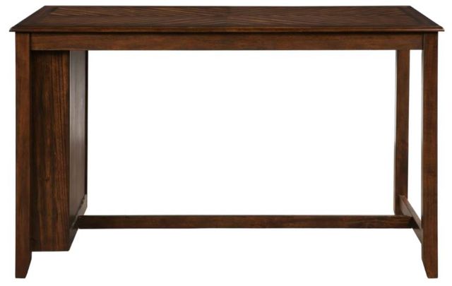 New Classic® Home Furnishings Amy 5-Piece Cherry 60" Counter Height Dining Set-2