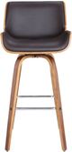 Armen Living Tyler Brown/Walnut Counter Stool-3