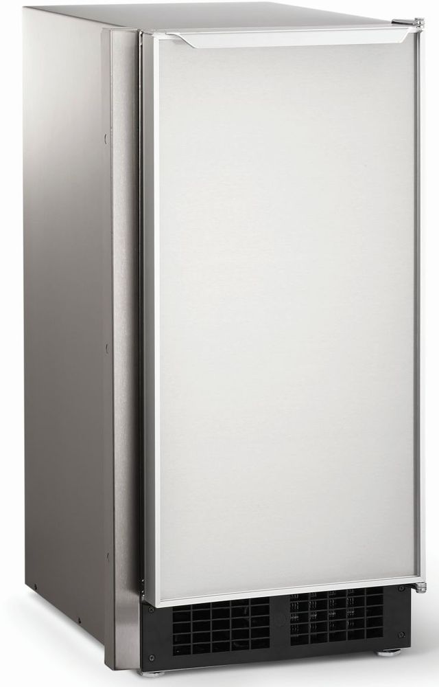Scotsman® Legacy 15" 30 lb. Stainless Steel Ice Maker with Drain Pump  -2