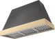 AGA Euclid 48" Slate Wall Mounted Range Hood  with Polished Brass Trim-0