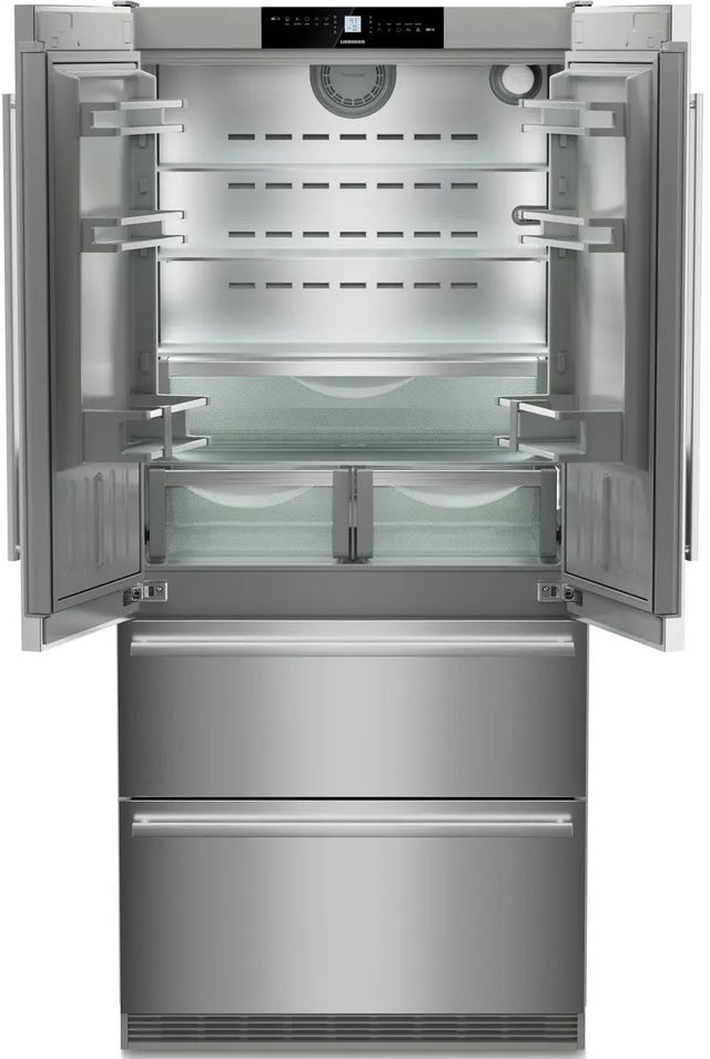 Liebherr 36" 19.5 Cu. Ft. Stainless Steel Counter Depth French Door Refrigerator-1
