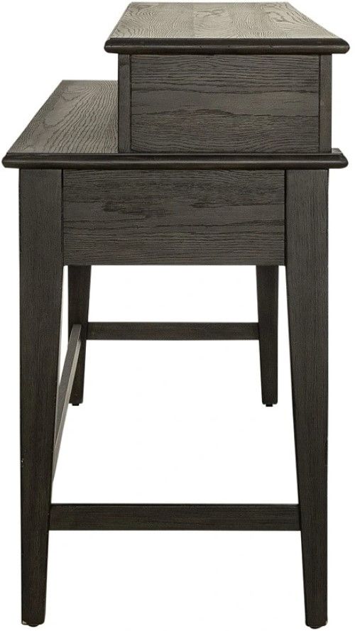 Liberty Furniture Mill Creek Peppercorn Console Bar Table-3