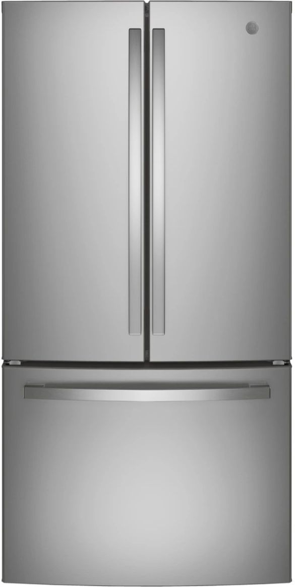 GE® 33" 24.7 Cu. Ft. Fingerprint Resistant Stainless Steel French Door Refrigerator-0