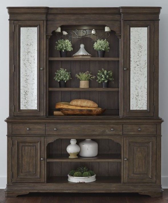 Lufkin 2Pc Buffet and Hutch Lacks Furniture Brownsville, Laredo, McAllen, Alice, Corpus