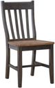 John Thomas Furniture® Dining Essentials Cafe Coal/Hickory Side Chair-0