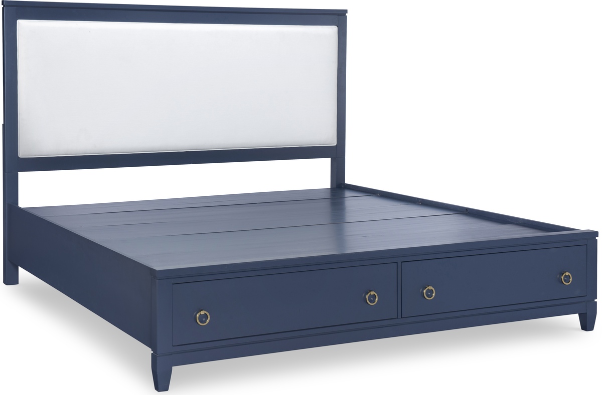 Summerland King Panel Storage Bed - Thumbnail 3