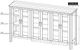 International Furniture Direct Olimpia Brown Console-2