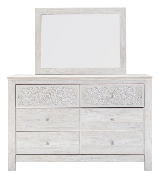 Signature Design by Ashley® Paxberry Whitewash 40" Dresser-3
