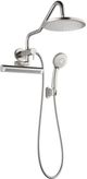 Forno Acqua AcquaFALL Mini Brushed Nickel Retrofit Shower System 1.8 GPM-0