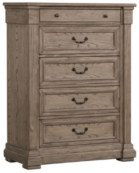 Furniture of America® Sheringham Weathered Gray Chest-0