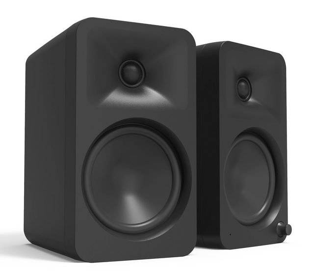 Kanto ORA 4" Matte Black Powered Stereo Speakers (Pair)-1