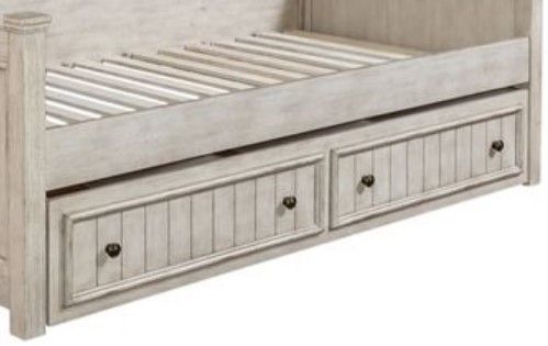 Liberty Furniture Heartland Antique White Twin Trundle Bed-1
