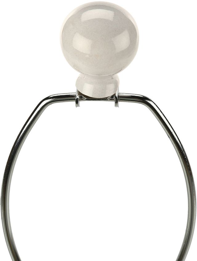 Monarch Specialties Inc. 33"H Cream Ceramic Table Lamp-1