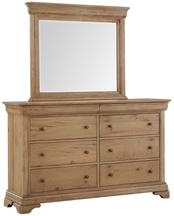 aspenhome® Chateau Philippe Cognac 6-Drawer Dresser-2