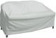 Treasure Garden Light Gray Extra Large Fabric Outdoor Loveseat Cover-0