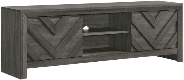 Crown Mark Valor Gray TV Stand-0