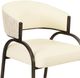 TOV Furniture Tatum Black/Cream Dining Chair-5