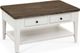 Peters-Revington™ Casual Choices™ Light Gray Cocktail Table with White Base-0