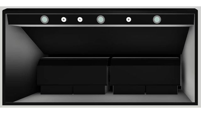 Vent-A-Hood® 48" Black Wall Hood-3