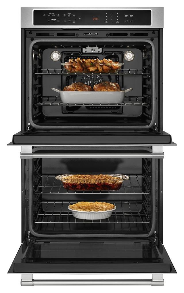 Maytag® 30" Fingerprint Resistant Stainless Steel Electric Built In Double Oven-1