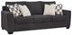 Benchcraft® Loreo Ebony Queen Sofa Sleeper-0