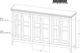 International Furniture Direct Brava Green 6-Door Console-5