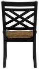 Homelegance® Tyler Black/Brown Side Chair-4