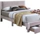 Furniture of America® Melba Pink Queen Panel Bed-0