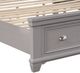 New Classic® Home Furnishings Jamestown Gray California King Panel Storage Bed-5