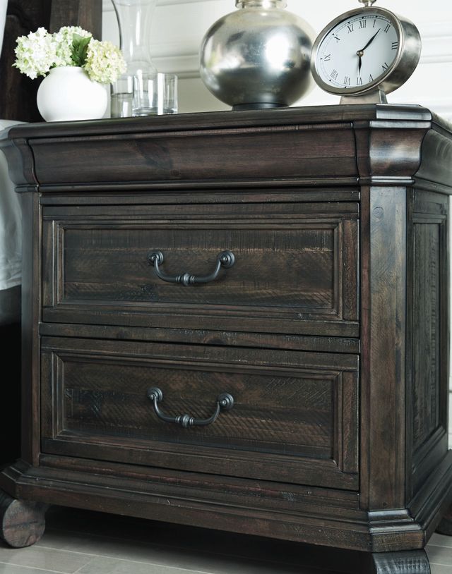 Magnussen Home® Bellamy Peppercorn Drawer Nightstand-3