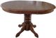 TEI Burnished Walnut 42" Round Dining Table with Empire Base-3