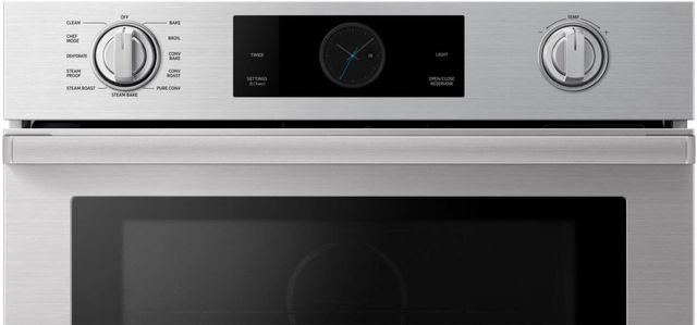 Dacor® Transitional 30" Silver Stainless Steel Built In Single Electric Wall Oven-3