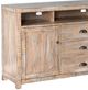 American Wholesale Furniture Durango Weathered Brown TV Stand-1