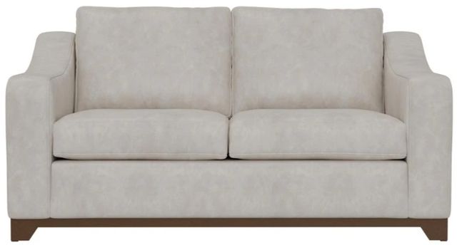 International Furniture Direct Natural Parota Ivory 68" Loveseat-2