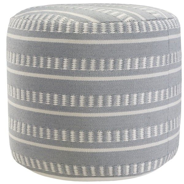 LR Home Blue Pouf-2