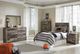 Benchcraft® Derekson 6-Piece Multi Gray Twin Panel Headboard Bedroom Set-5