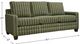 Bassett® Furniture Carolina Green Sofa with Support Seating-3