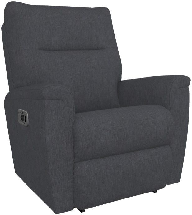 La-Z-Boy® Norton Midnight Power Wall Recliner with Headrest and Lumbar-0