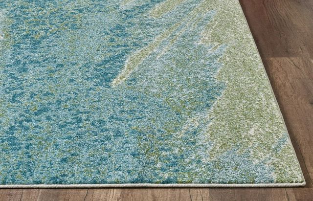 KAS Rugs Illusions Ocean Mist 5'x8' Area Rug-1