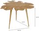 Moe's Home Collection Amoeba Gold Side Table-3