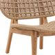 Dovetail Furniture Hermosillo Natural Wicker/Wooden Outdoor Occasional Chair-5