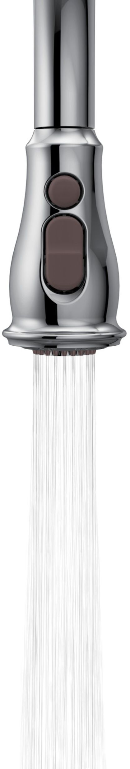 Moen® Brantford™ Chrome One-Handle High Arc Pulldown Kitchen Faucet-3