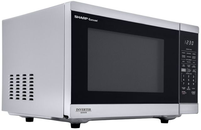 Sharp® 1.4 Cu. Ft. Stainless Steel Countertop Microwave-3