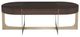 Fairfield® Libby Langdon Goddard Smoked Stone Oval Cocktail Table-2