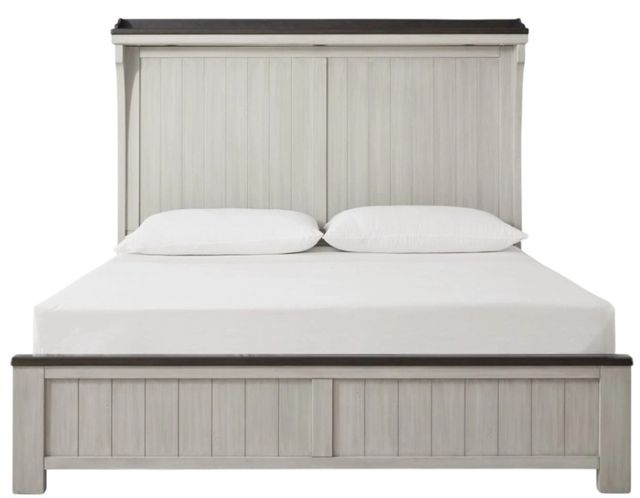 Signature Design by Ashley® Darborn Brown/Gray King Panel Bed-1