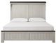 Signature Design by Ashley® Darborn Brown/Gray King Panel Bed-1